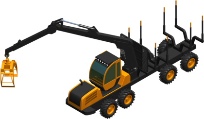 porteur forestier bois toutes longueurs