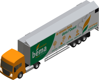 camion fond mouvant béma